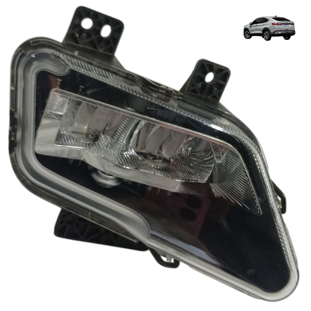 Farol Milha Esquerdo Fiat Fastback 2022 Detalhe Cromo Solto Transparente 1