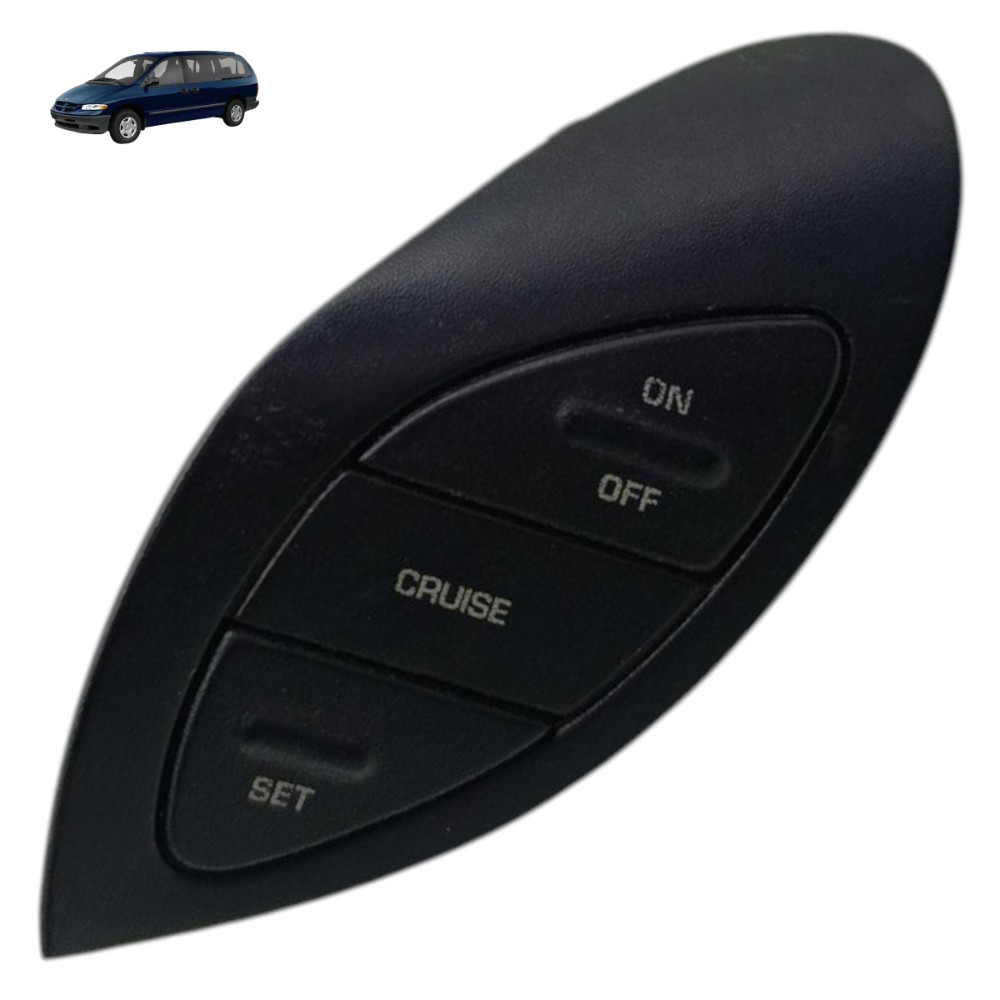 Comando Botão Esquerdo Volante Chrysler Grand Caravan 2000 1