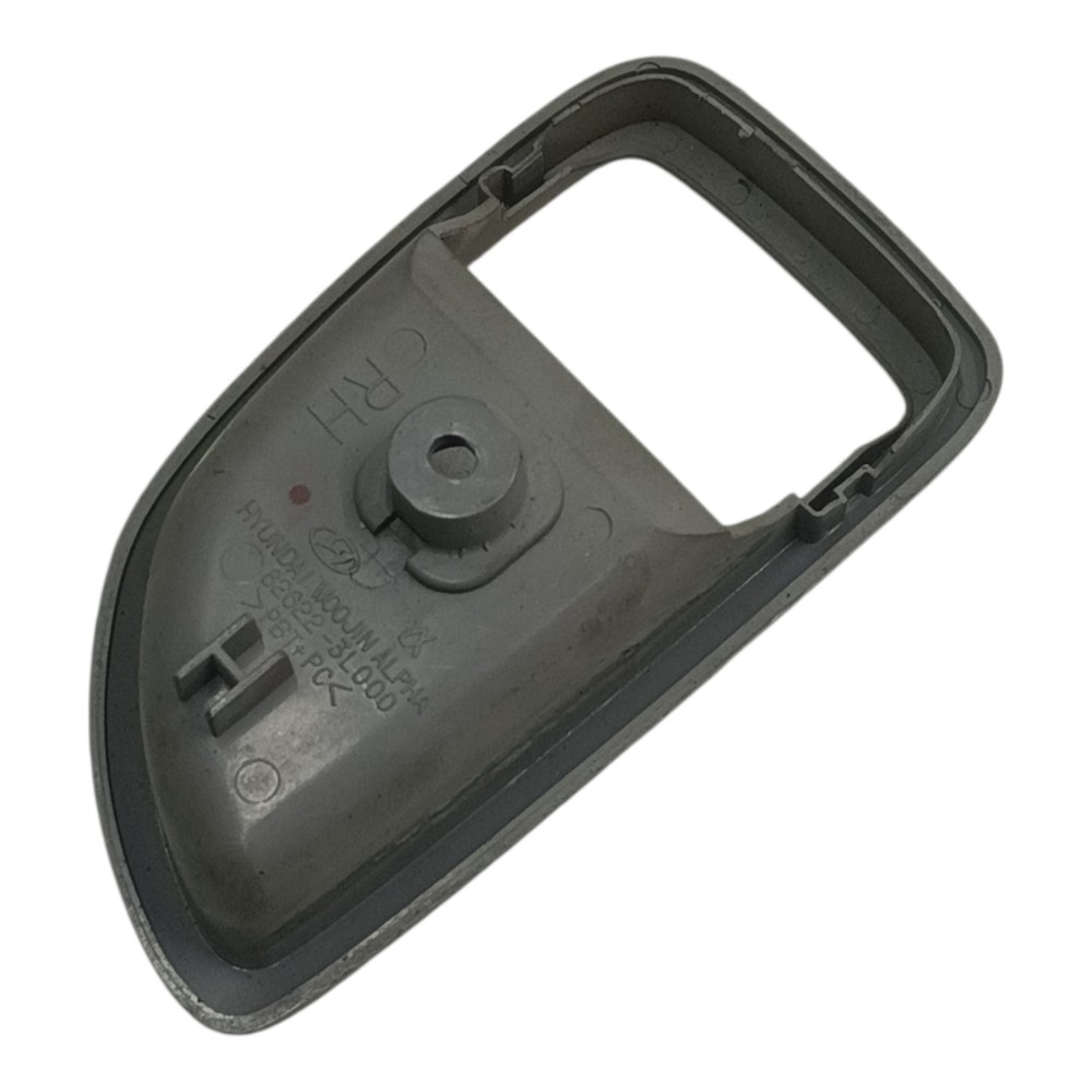 Moldura Maçaneta Interna Direito Hyundai Azera 2007 Cinza Dianteira/traseira 3