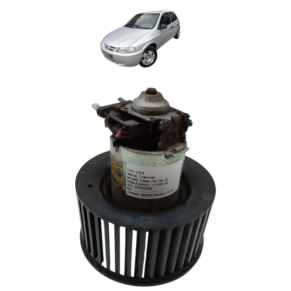 Motor Ventoinha Caixa Ar Forçado Gm Celta 2005 2006 2007 08 1