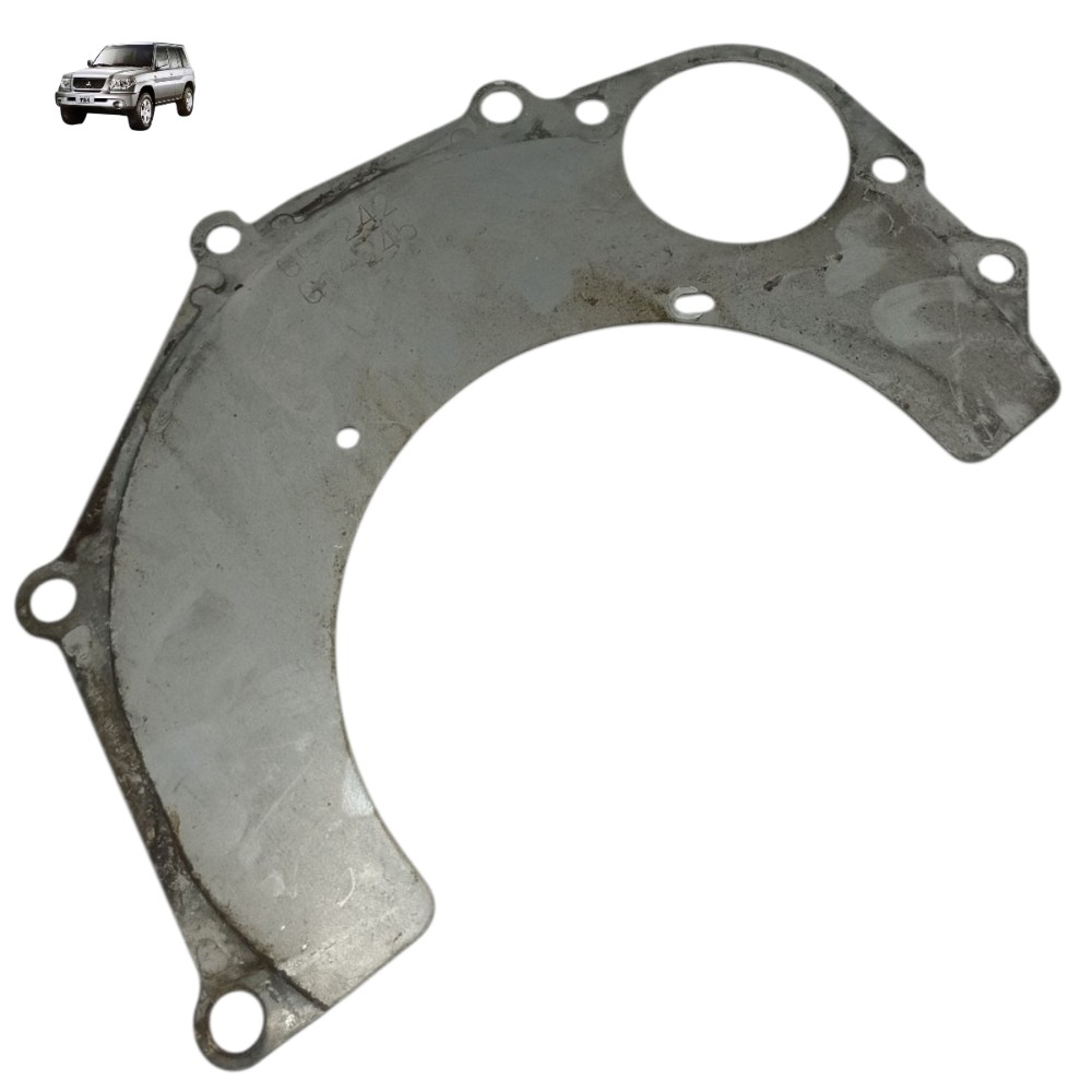 Chapa defletor motor câmbio Mitsubishi Pajero TR4 2.0 2005 1