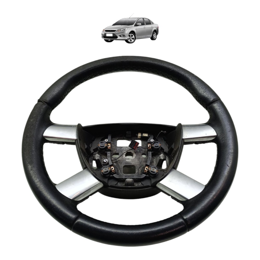 Volante Direção Para Reformar Ford Focus 2010 2011 2012 2013 Preto