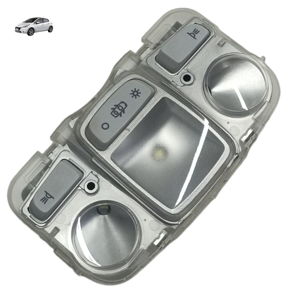 Luz Teto Cortesia Peugeot 208 2014 2015 2016 2017 2018 2019 1