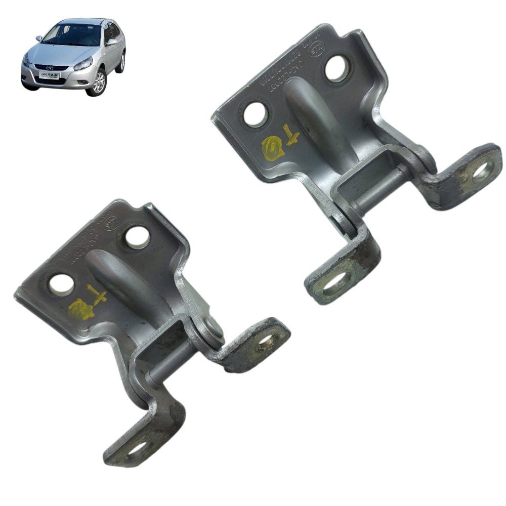 Par Dobradiça Porta Traseira Direita Jac J3 2011 2012 2013 1