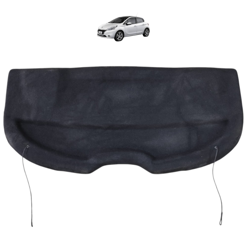 Tampão bagagito Peugeot 208 2014 2015 2016 2017 2018 2019 1