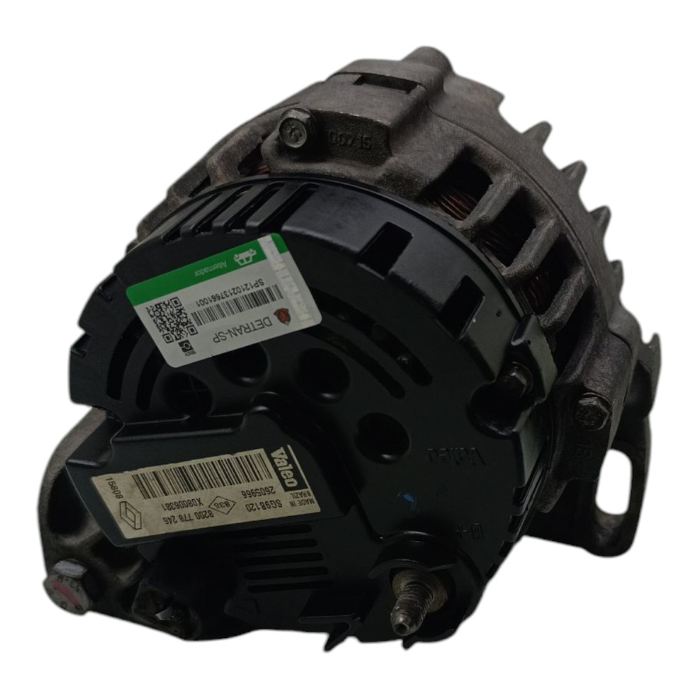 Alternador Renault Logan Sandero Clio 1.0 16v 2007 Á 2012 4