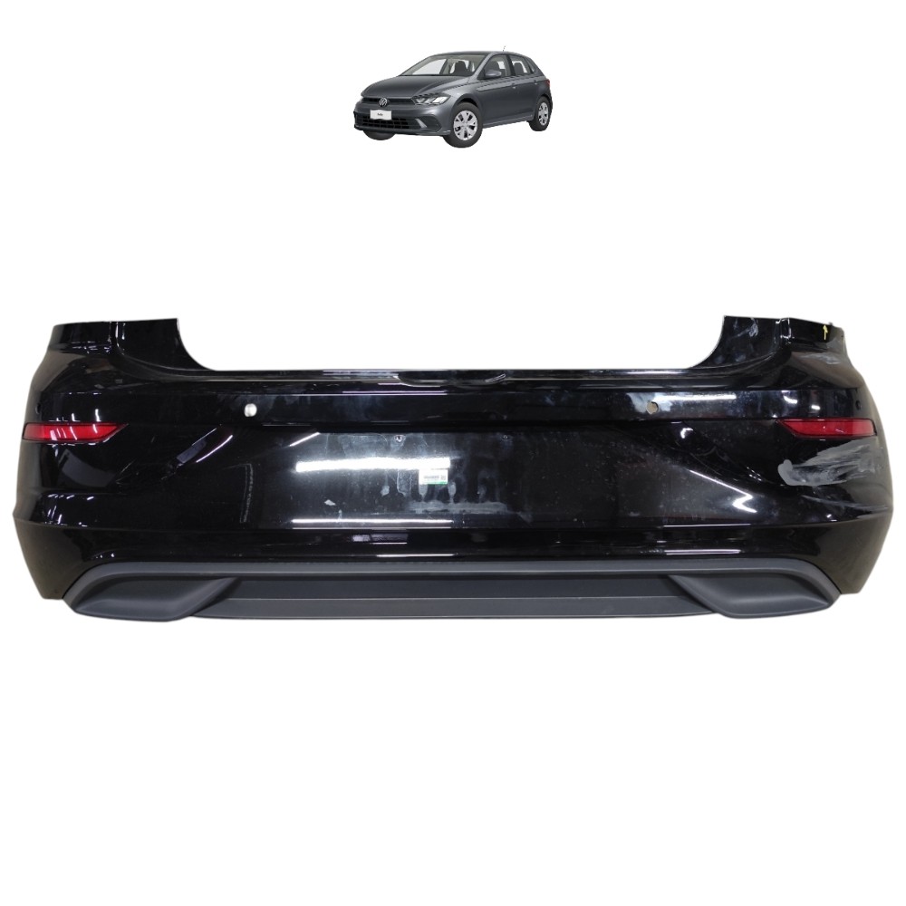 Parachoque Traseiro Original Vw Polo Tsi 2026 2025 Detalhes