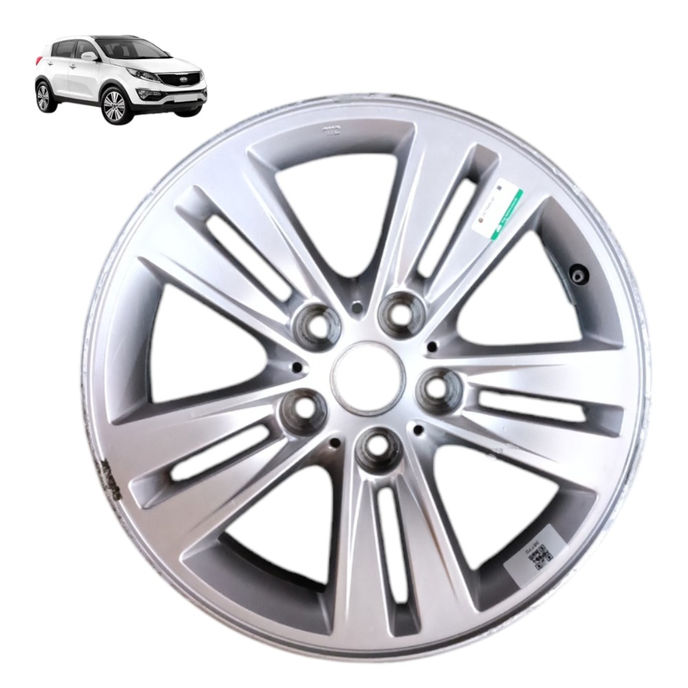 Roda Avulsa Aro 16 Kia Sportage 5×114 Para Reformar  Prata 1