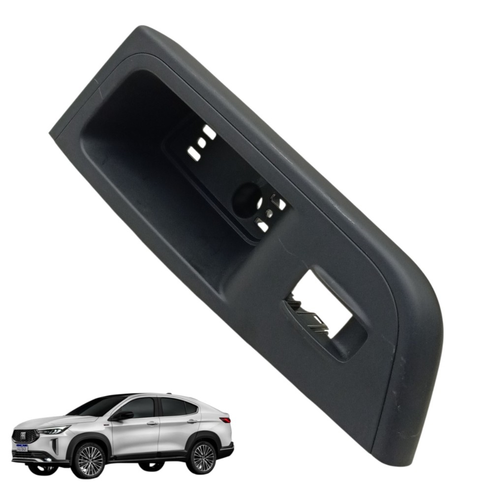 Moldura botão vidro traseira direita fiat fastback 2024 2025