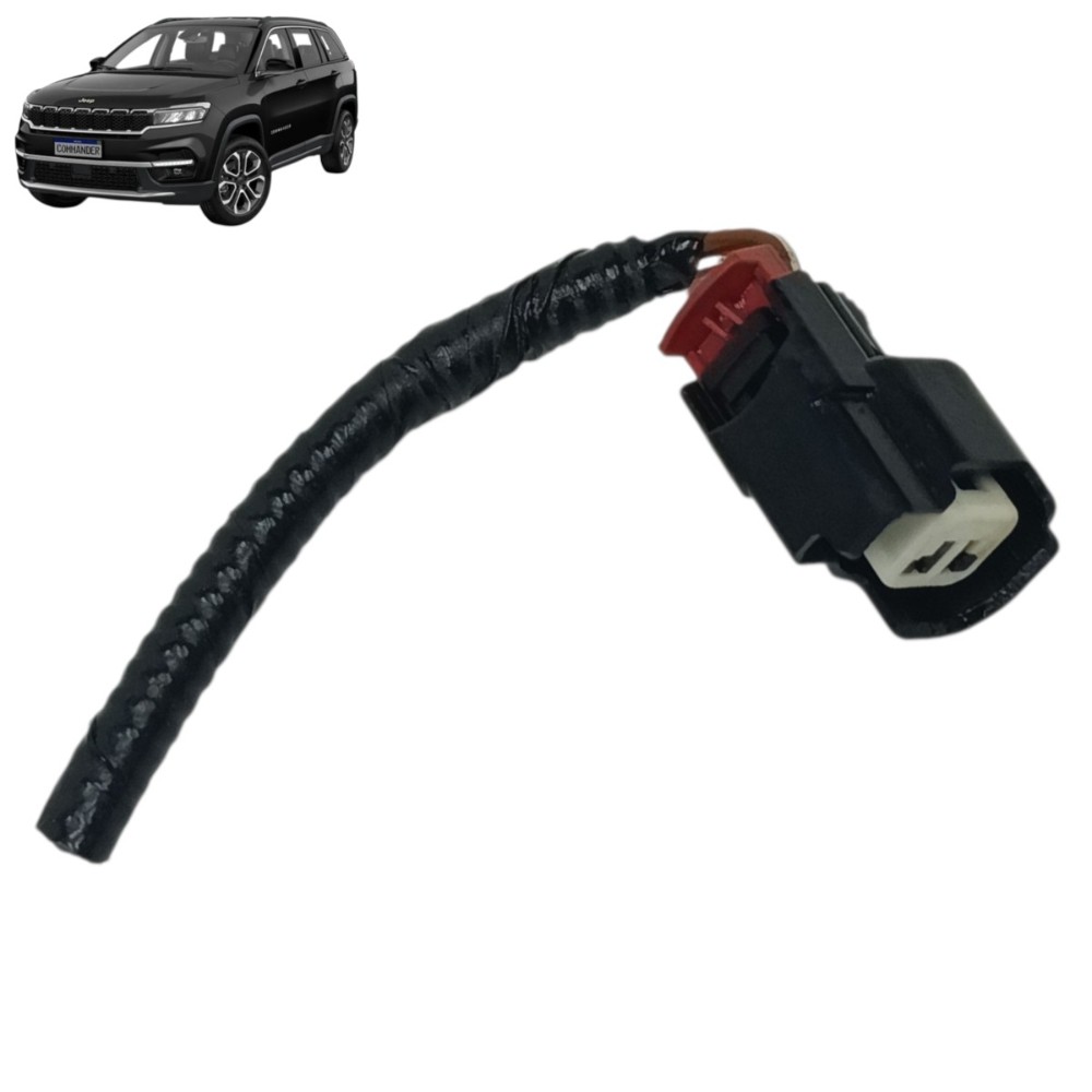 Plug Conector Bico Injetor Jeep Compass 2.0 2018 2019 2020