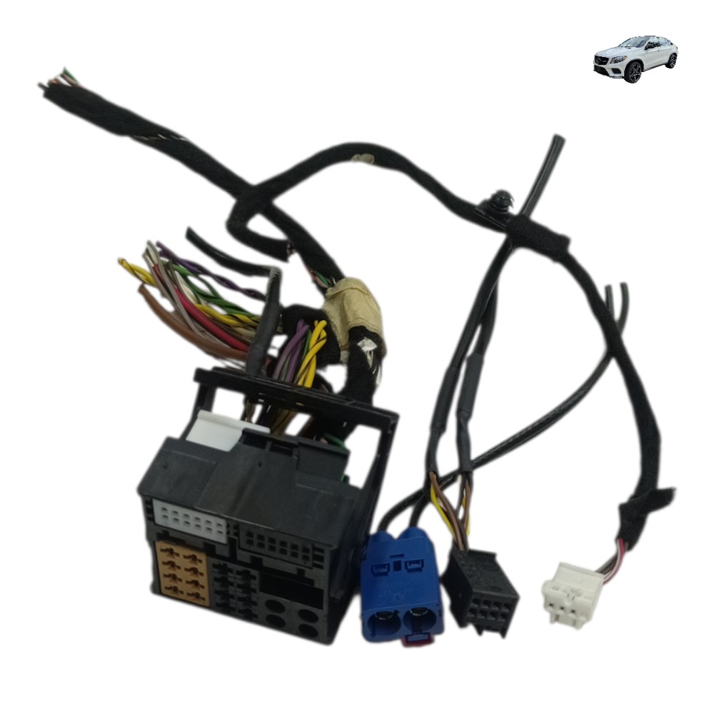 Kit Plug Conector Rádio Som Mercedes Gle 43 Coup 2016 2017 1