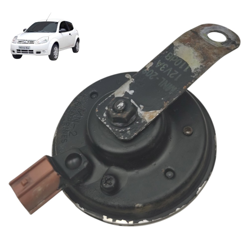 Buzina Redonda Honda Fit 2003 2004 2005 2006 2007 1