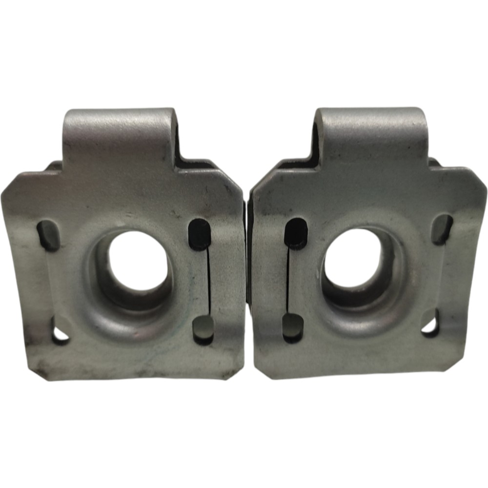 Par Suporte Freio Mão Toyota Yaris Hatch 2024 2023 2022 2021 Prata 3