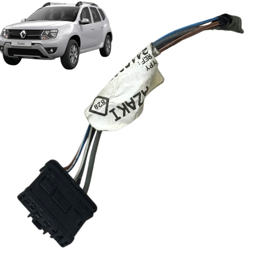 Plug Conector Lanterna Esquerda Renault Duster 2014 Até 2020