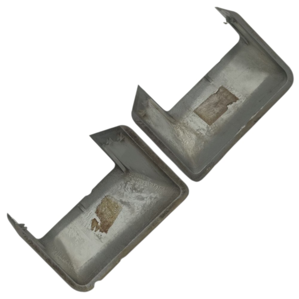 Par Acabamento Rack Teto Gm Captiva 2008 2009 2010 2011 2012 Prata 4