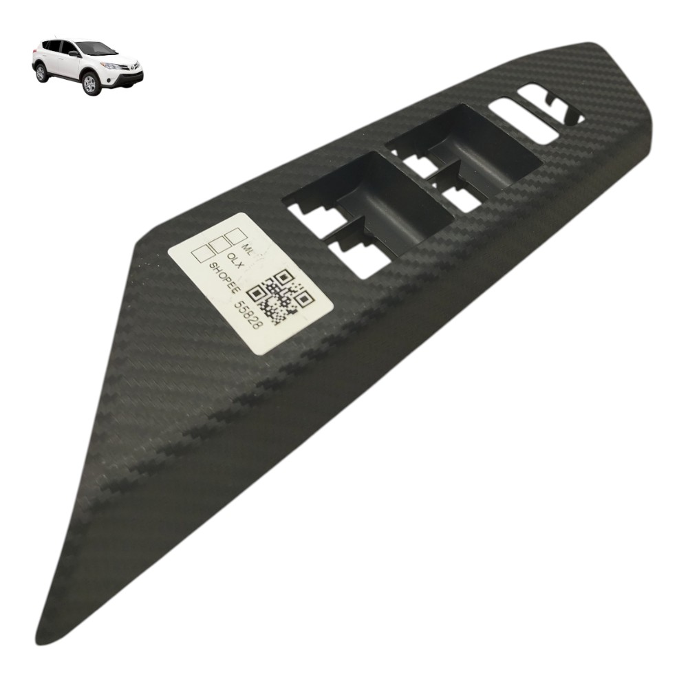 Moldura Comando Vidro Dianteiro Esquerdo Toyota Rav4 2014 1
