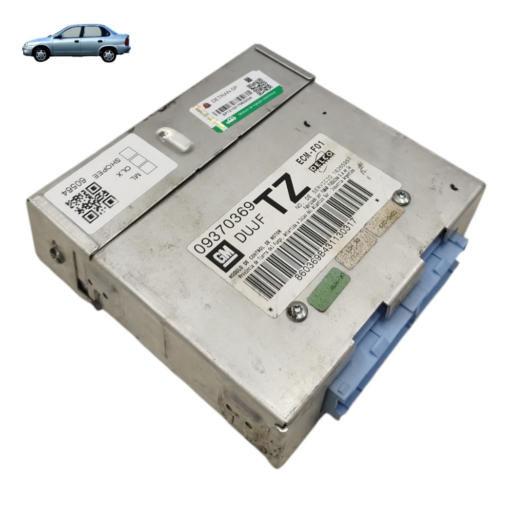Módulo Injeção Gm Corsa Classic 1.0 8v Álcool 2003 09370369 1