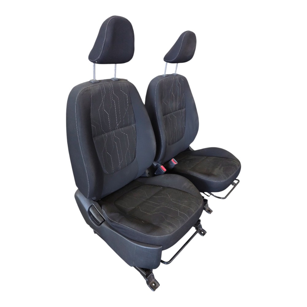 Jogo Banco Tecido Kia Picanto 2016 2015 2014 2013 2012 2011 Preto 4