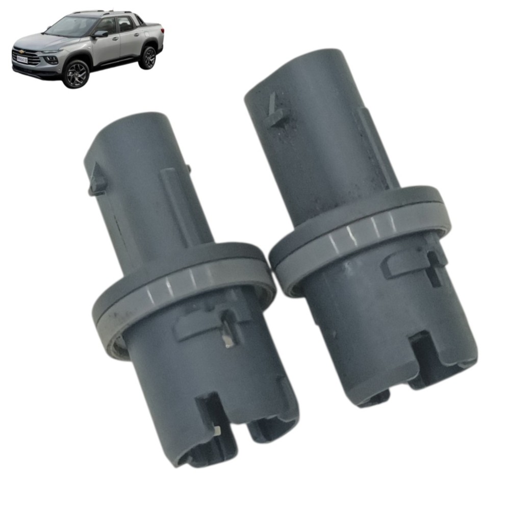 Par Soquete Pisca Alerta Lateral Gm Montana 2025 2026 Cinza