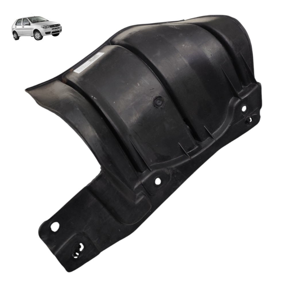 Protetor Lateral Correia Dentada Fiat Palio Fire 2007 2008 Preto