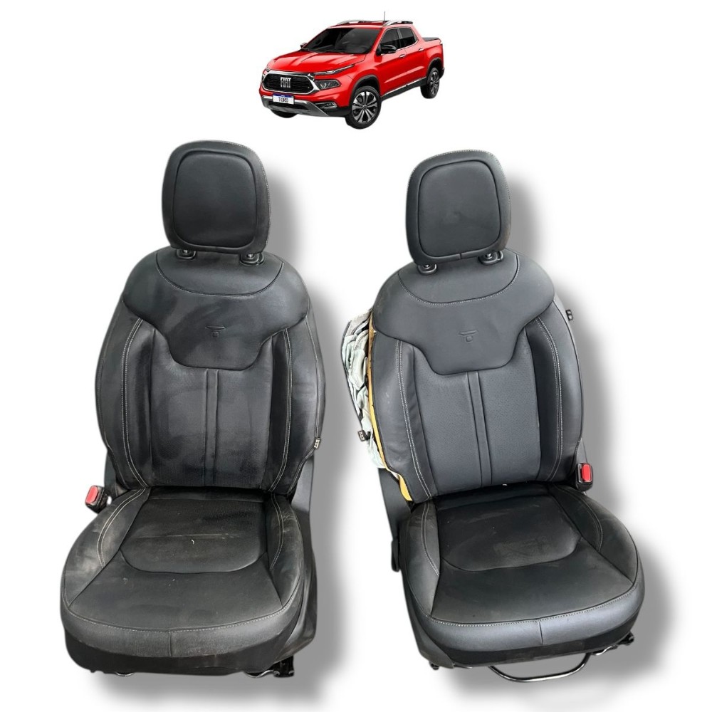 Par banco dianteiro couro Fiat toro 2025 2024 2023 2022