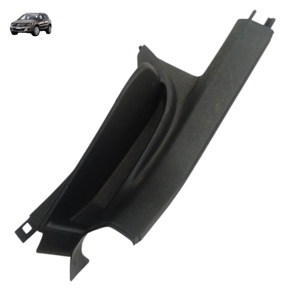 Soleira Porta Traseira Direita Vw Tiguan 2011 2012 2013 Preto 1