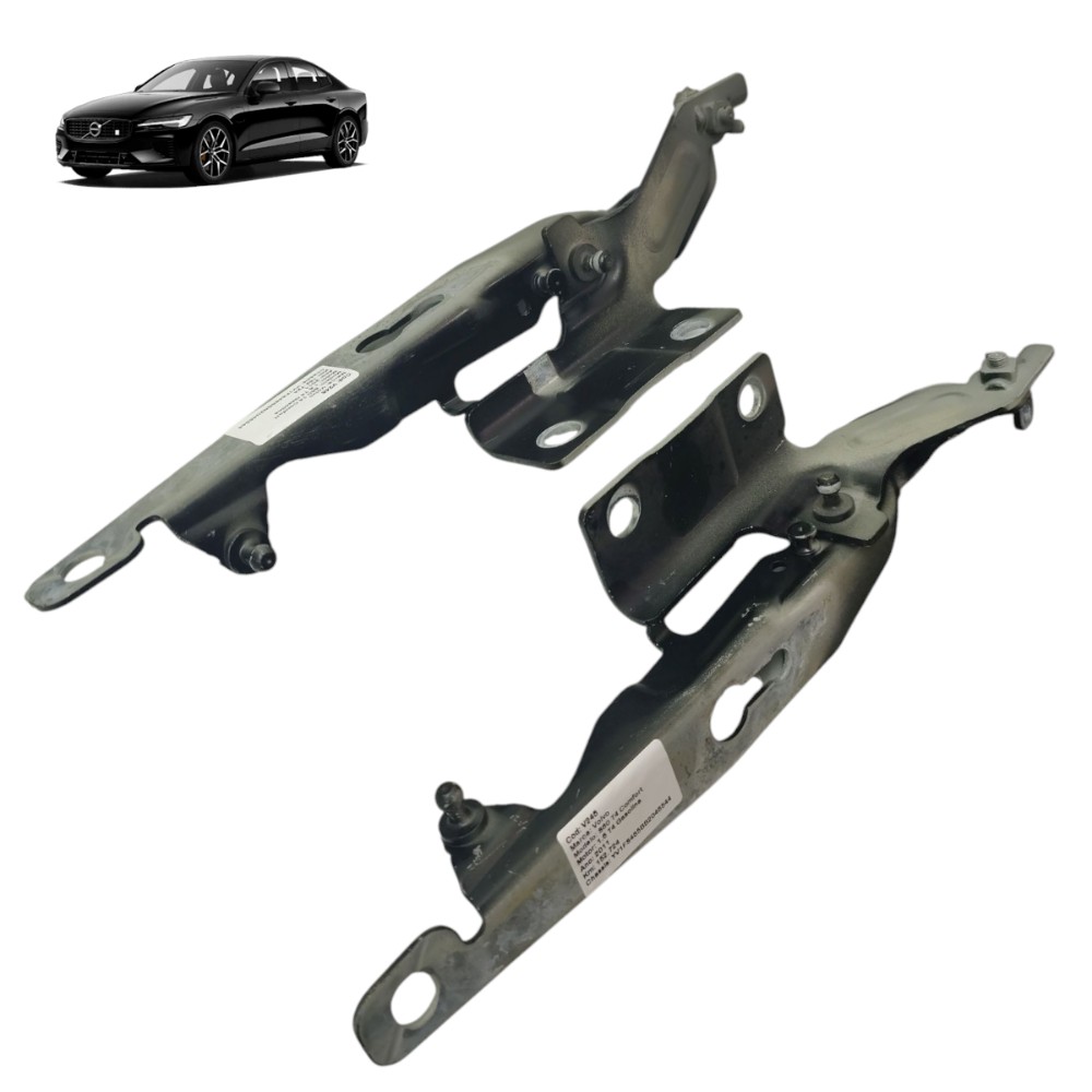 Par Dobradiça Capô Volvo S60 2010 2011 2012 2013 2014 1