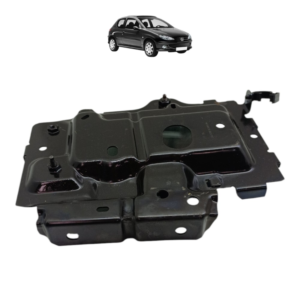 Suporte Base Caixa Bateria Peugeot 206 207 2007 2008 2009 1