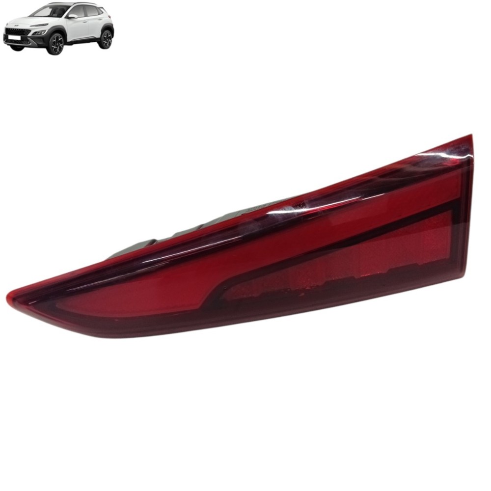 Lanterna Direita Tampa Traseira Hyundai Kona 2023 2024 Ambos Lados Vermelho