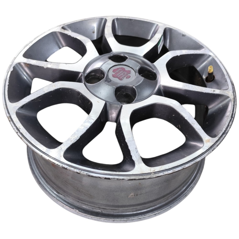 Jogo Roda Aro 15 4×98 Fiat Uno Sporting Palio Mobi Reformar Grafite 9