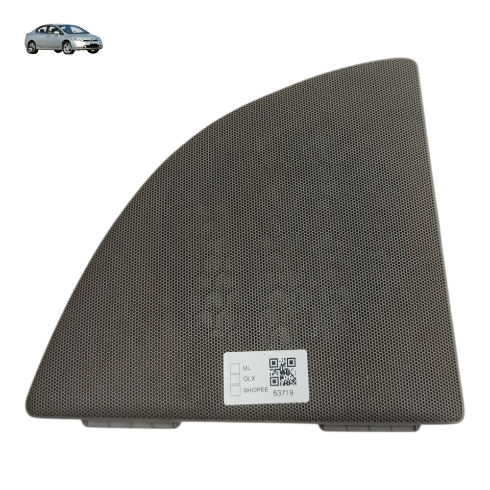 Tela Esquerda Alto Falante Tampão Honda Civic G8 2007 2008 Cinza 1