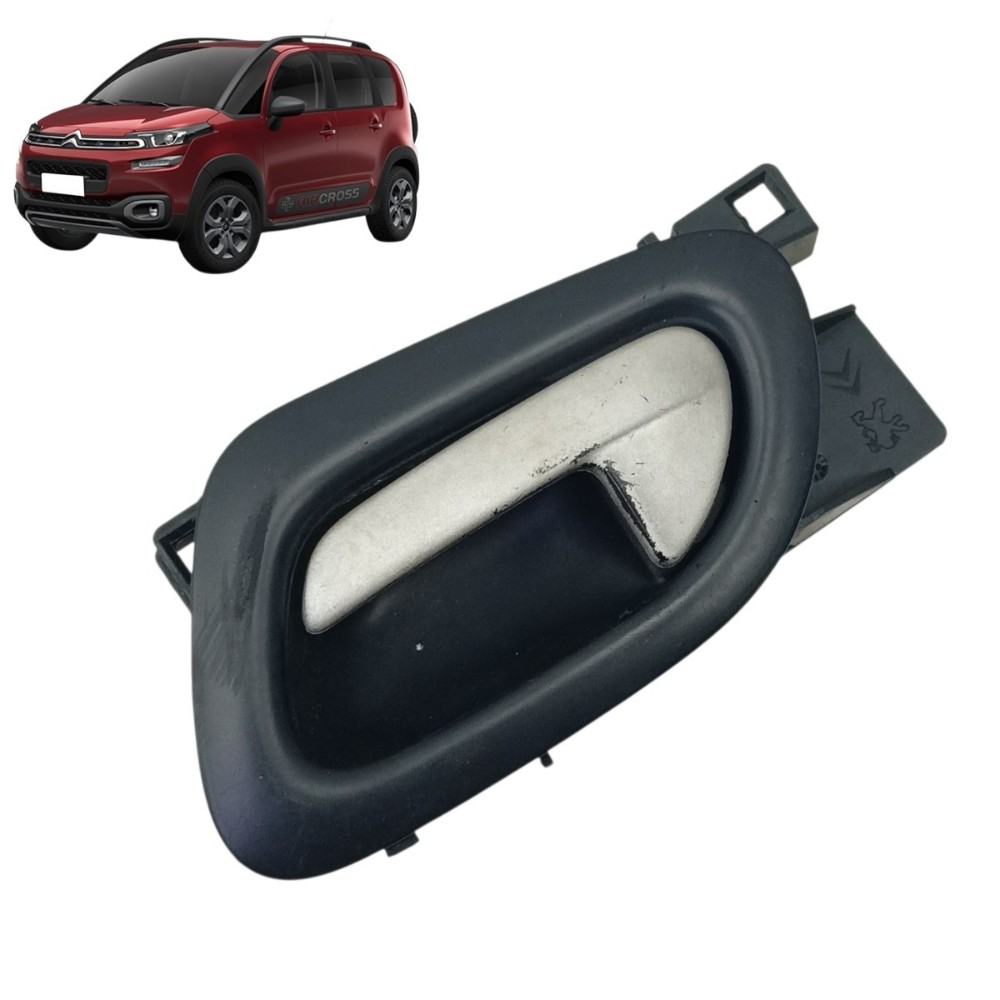 Maçaneta interna dianteira esquerda Citroen aircross 2018 1