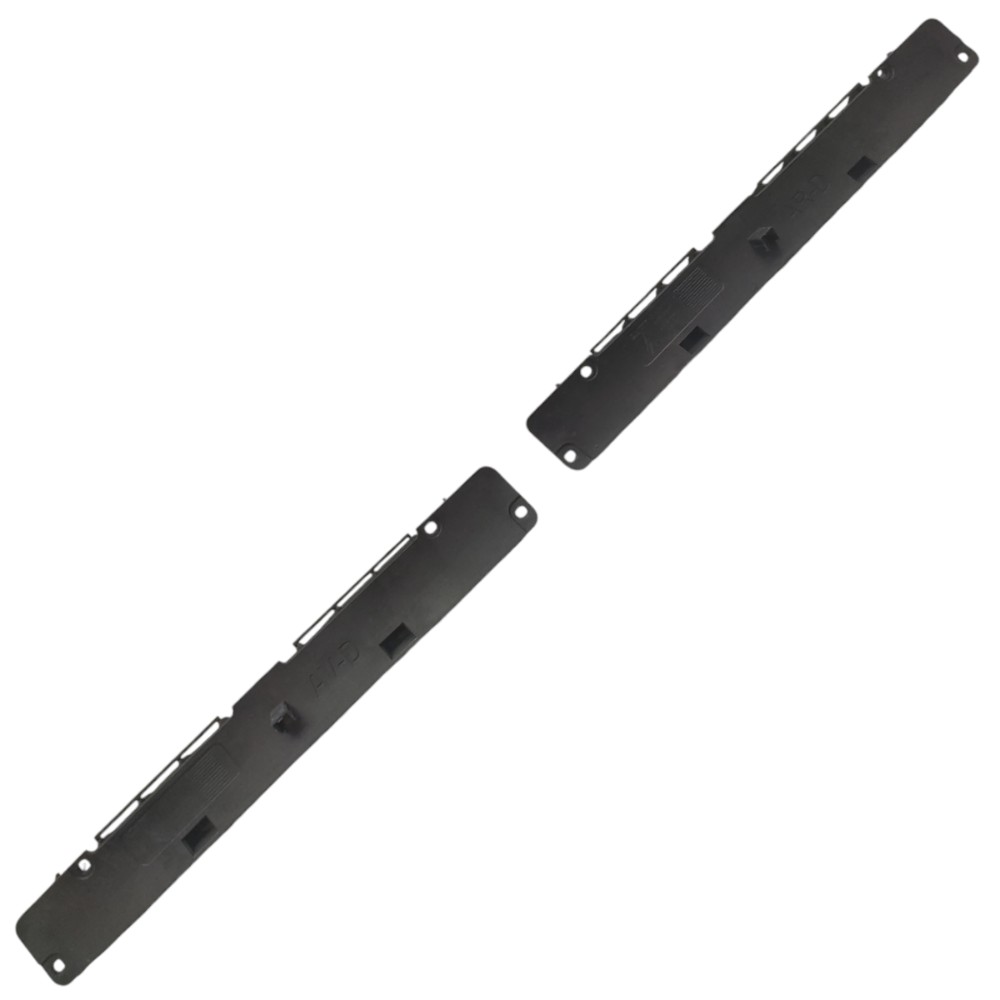 Par Suporte Saia Spoiler Direito Citroen C3 Aircross 2012 13 Preto 1