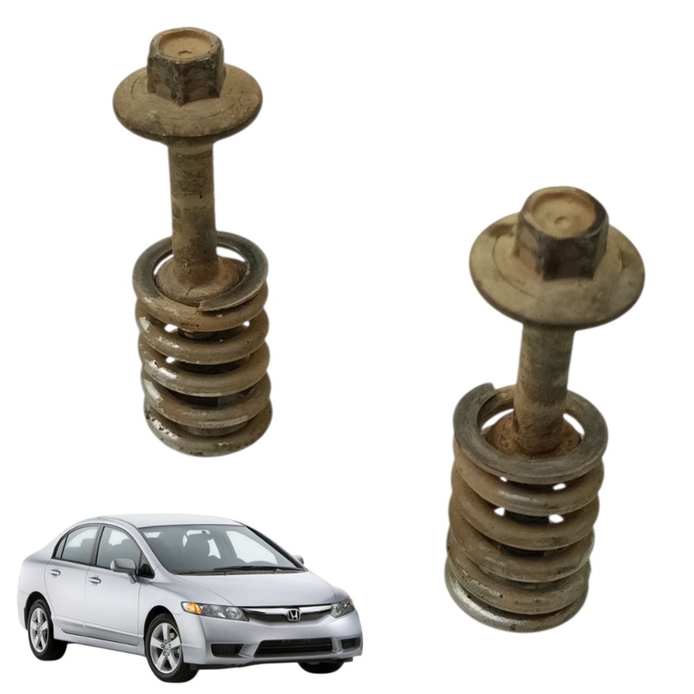 Par parafuso fixação escapamento honda civic g8 2007 2008 09