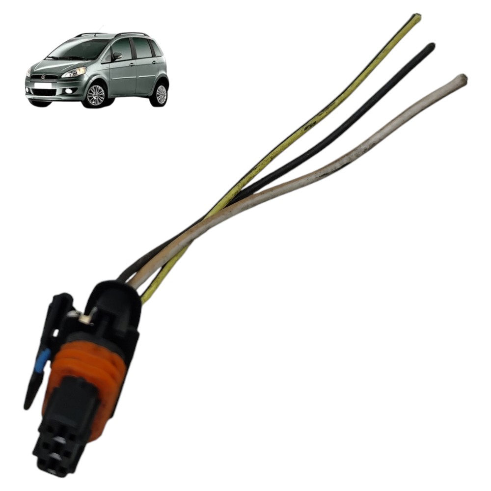 Plug bobina ignição Fiat Idea 1.4 Fire 2005 2006 2007 2008 1