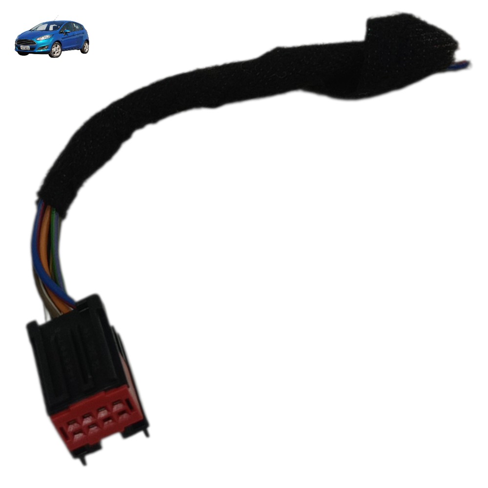 Plug conector comando rádio Ford New Fiesta 2014 2015 2016 1