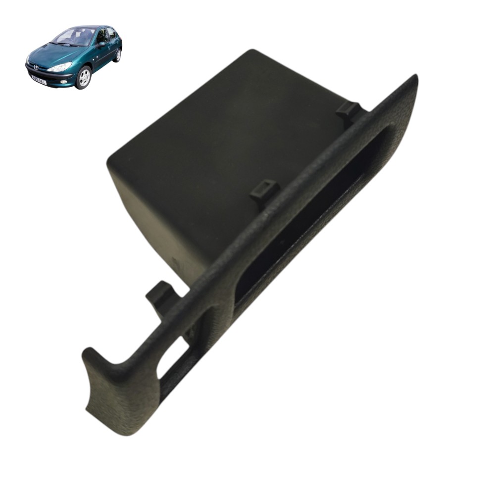 Porta objetos esquerdo painel Peugeot 206 2001 2002 2003 04