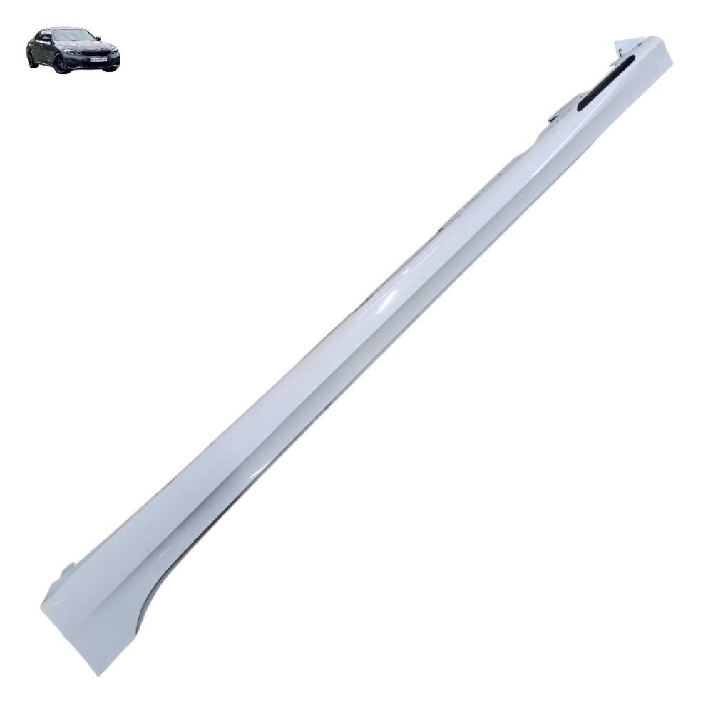 Spoiler saía lateral esquerda bmw 320i 2021 2022 2023 2024