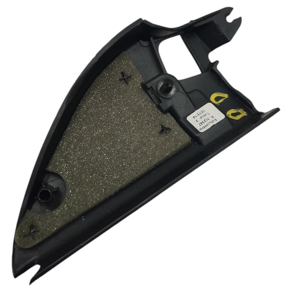 Acabamento interno retrovisor direito VW Polo 2019 2020 2021 4