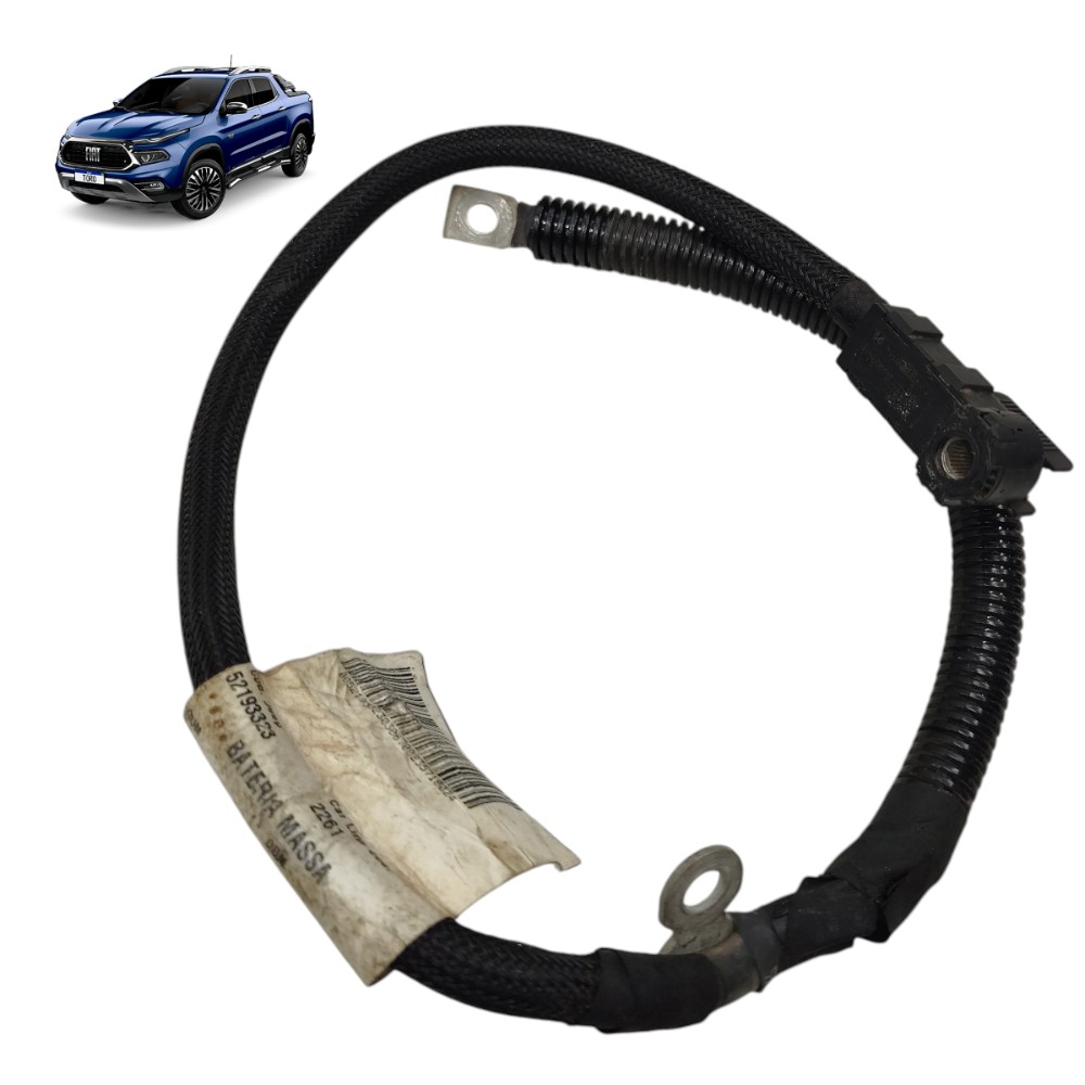 Cabo terminal negativo bateria Fiat toro 2.0 diesel 2025 24