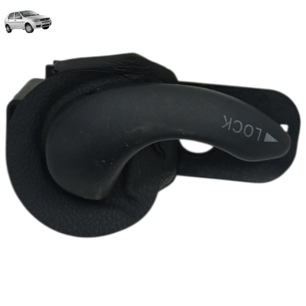 Maçaneta Interna Direita Fiat Palio 2007 2008 2009 2010 2012 Preto