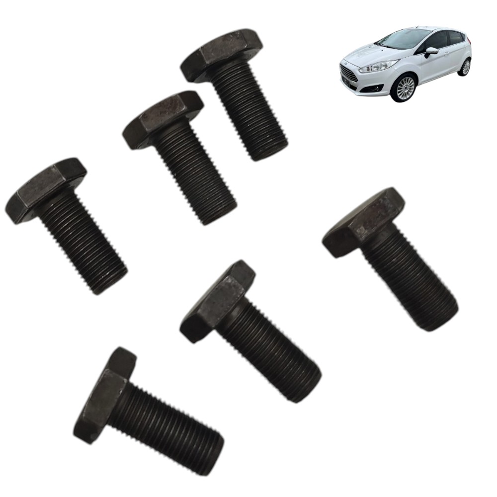 Jogo parafuso volante motor Ford New Fiesta 1.6 16v 2014 15 1