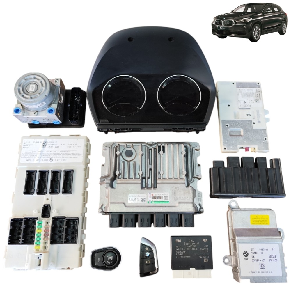 Kit Code Módulo Injeção Bmw X2 Sdrive B48 2.0 Turbo 2018 19 1