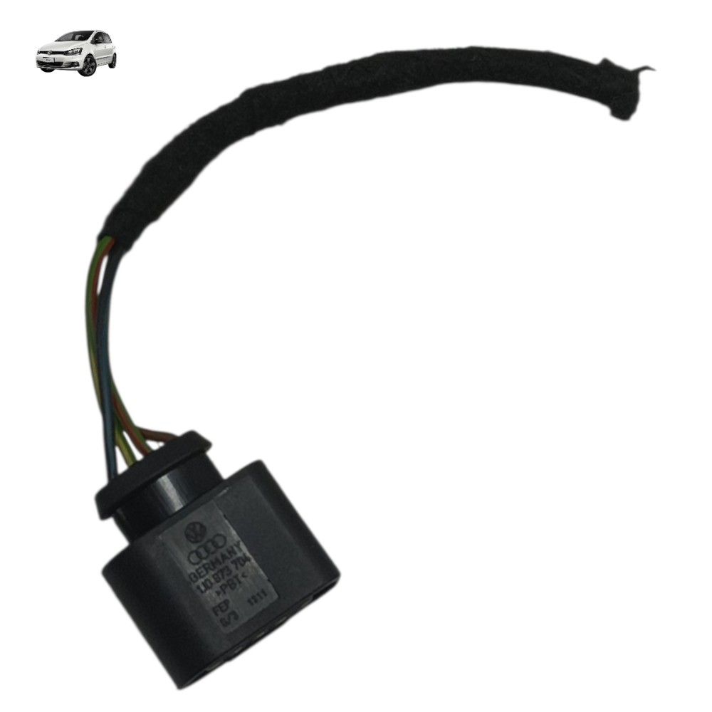 Plug conector motor limpador tampa traseira vw fox 2016 2017
