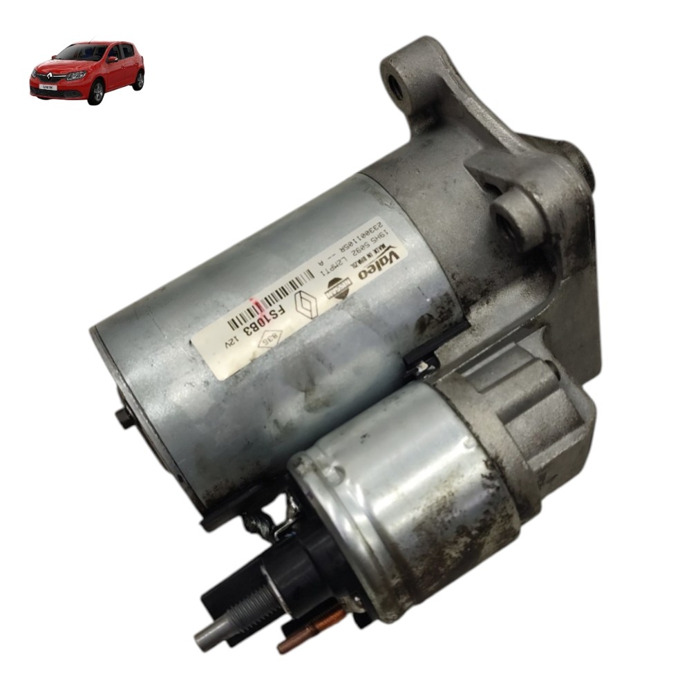 Motor Partida Arranque Renault Sandero Logan 1.6 8v 2016 17
