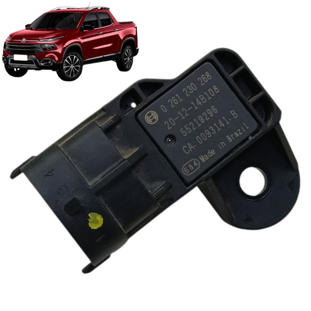 Sensor Map Fiat Toro 1.8 Flex 2021 2020 2019 2018 2017