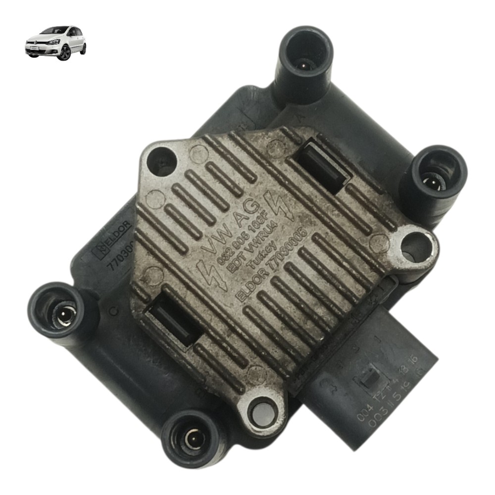 Bobina ignição vw fox 1.6 ea111 2016 2017 2018 2019