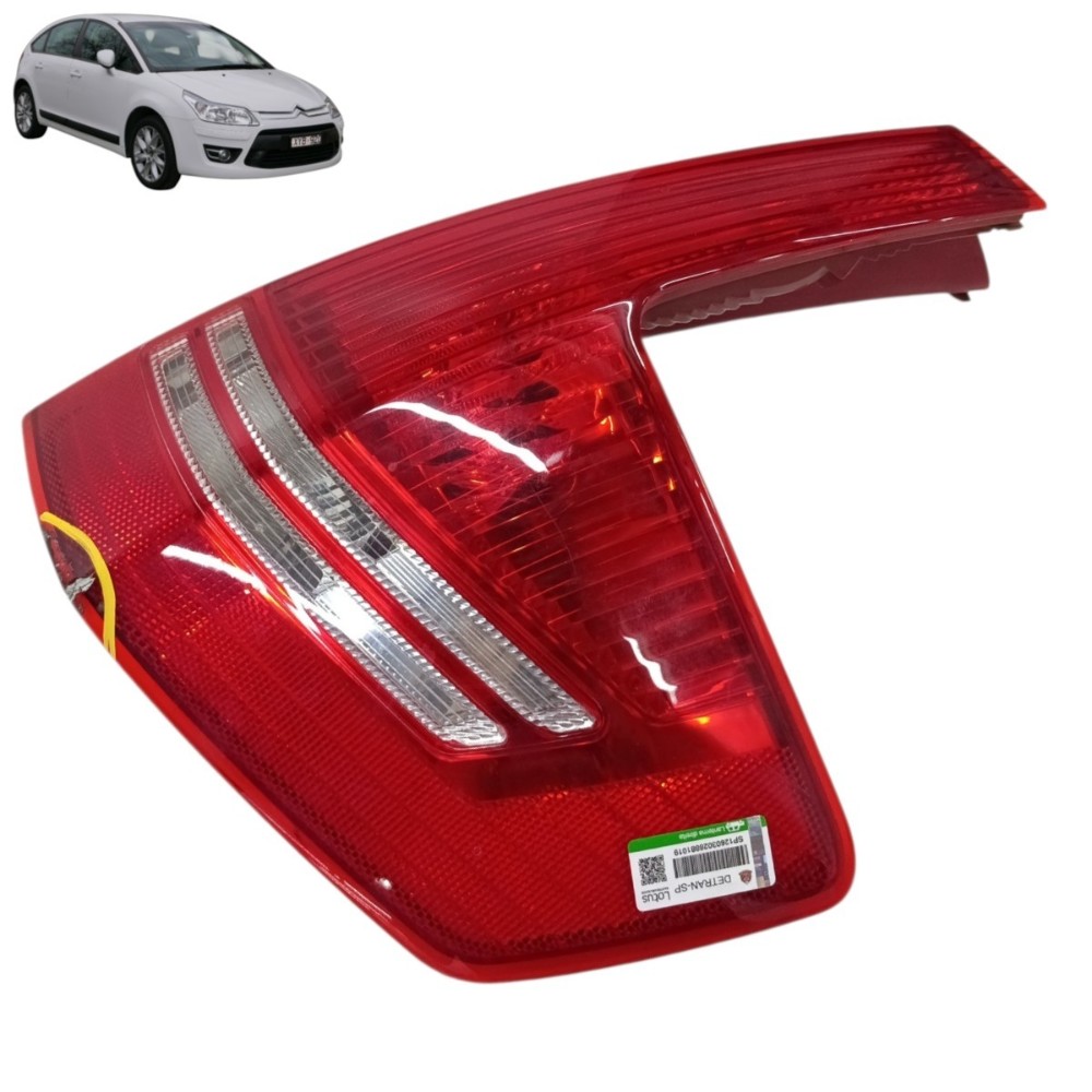 Lanterna direita Citroen c4 hatch 2009 2010 2011 detalhe