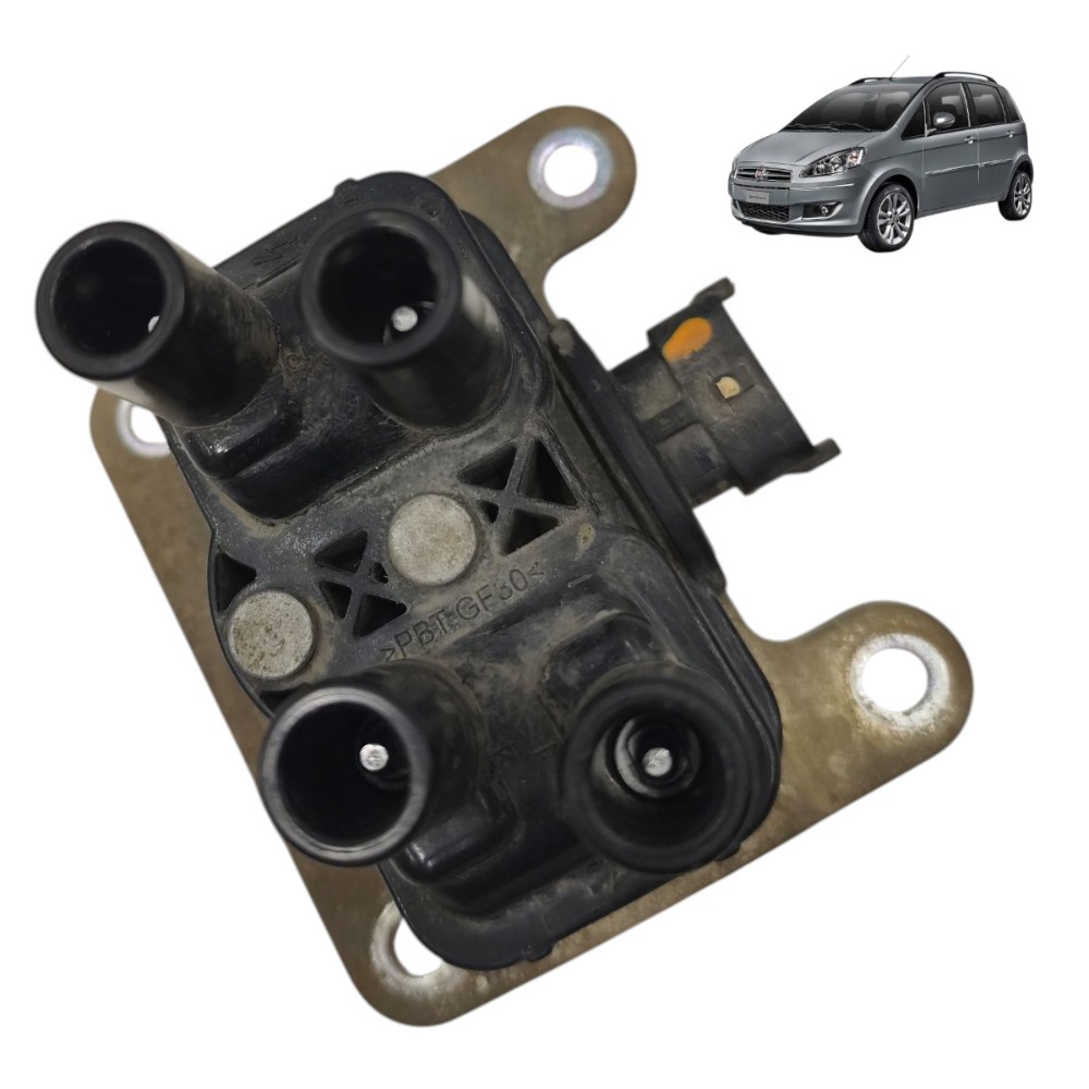 Bobina ignição Fiat Idea 1.8 etorq dualogic 2012 2013 2015 1