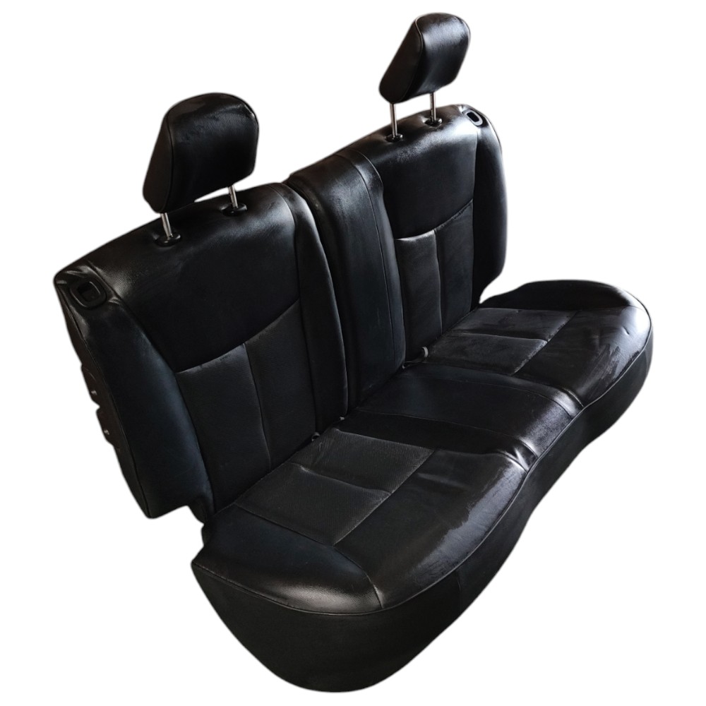 Jogo Banco Couro Nissan Livina Xgear 2010 2011 2012 2013 14 Preto 9